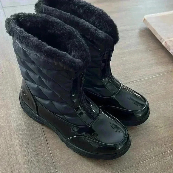 Totes boots KALLIE black patent leather - Picture 1 of 7